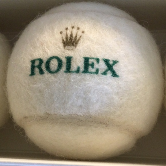 Set of 3 Rolex tennis balls. - Picture 2 of 3